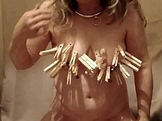 hey check out this french housewife's outdoor bdsm autoseance with clamps spanking toys and dirty talk 😈