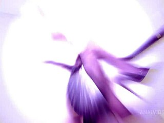 alisia handles 2on1 bbc anal gapes creampie swallow