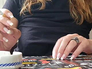 wanna jerk off between my huge tits? watch maria's milky boobs up close