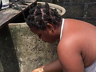 ever tried real outdoor naija homemade with lingerie?