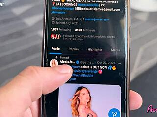 alexis james hardcore anal pounding