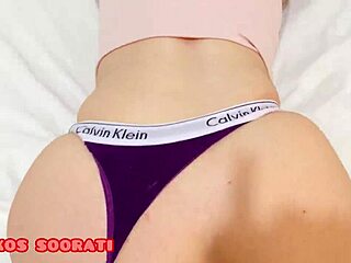 my sexy arab girlfriend's juicy tits bounce as friend doggystyles her first time