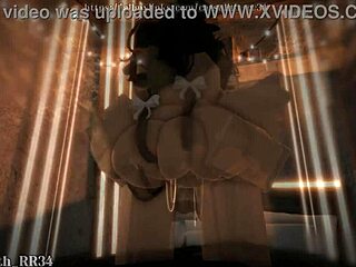 rough doggystyle creampie with horny cat girl feels so good