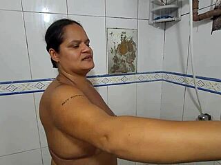 paty tans her huge hairy ass