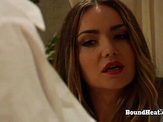 pale sub natural tits whipped hard by mistress