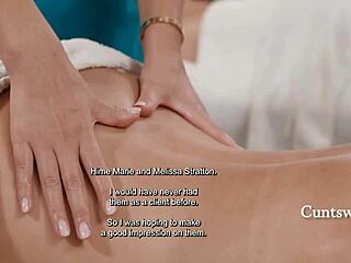 hime marie nicole doshi melissa strap on anal threesome 😈🍑🔥