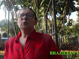 big black monster cock stuffs mature milf's ass in see-through motor home ride