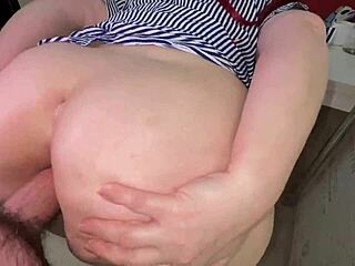 with hubby gone stepmom calls stepson over for some sneaky milf action