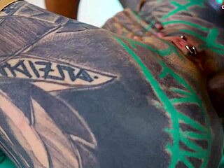 hardcore stud pounds tattooed goth babe's ass deep anal never before