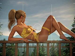 dreamland 27 horny blonde babe naughty shaved pussy closeup