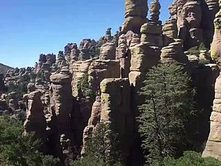 Blonde Swallows Cum Deep on Romantic Public Trail Hike