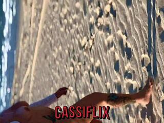 wil je deze blonde milf haar grote kont doggystyle laten neuken?