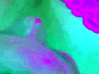 Vezana brunetka BBW sa velikim sisama gutlja kurac dok kapljem vosak na stopala i ližem prste