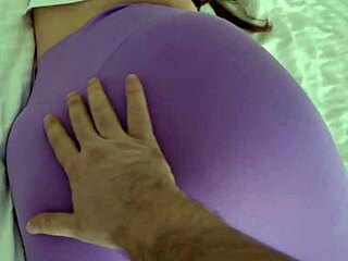 stepson catches young stepmom masturbating ready to fuck her hard?