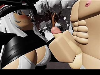 chillin' in the snowy forest vibes