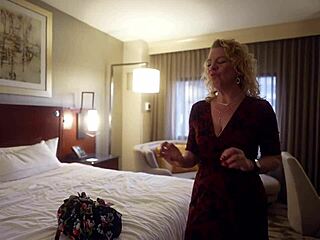 Stepmom Darciedean Shares Hotel Bed Creampie With Stepson