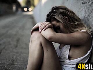 wanna watch this nasty teen bent over getting rough doggystyle tits bouncing everywhere?