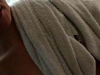 Mature Colombian Wife Shoves Big Dildo Deep in Wet Pussy During Steamy Shower Play