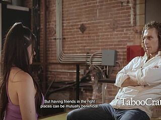 alison rey swallows like a pro in taboo direction challenge?