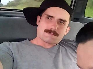 young milf big ass pussy pounded in escort zetec car pov