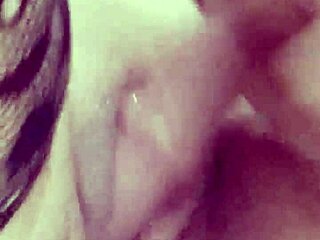 Neighbor milf's big pussy gets huge dildo workout till she squirts hard