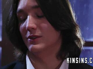 Father-in-Law Daddy Traps Mommy in Taboo 4some Cuckold Holiday Party Orgy