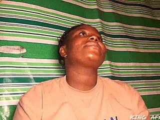 ghetto queen belinda debuts on king afrobang with dirty ass play 🍑😈🔥