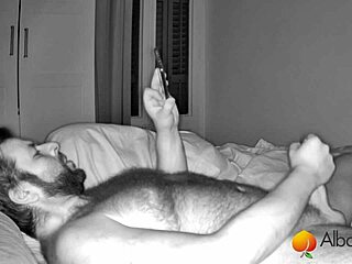 Chubby latina couple films passionate doggystyle sex on hidden cam.