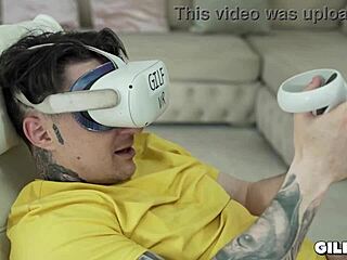 Redhead gilf gets pounded hard in vr fantasy blowjob scene