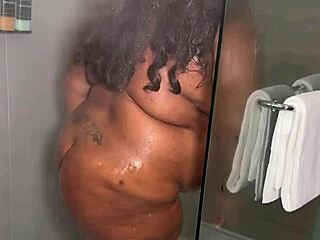 her phat ass bounces wild riding that massive toy deep inside