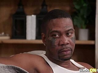 blonde big tits milf cheats deepthroating two bbc monsters