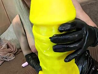 Crazywifesluts pushes anal limits with fisting creampie and huge toys episode 4