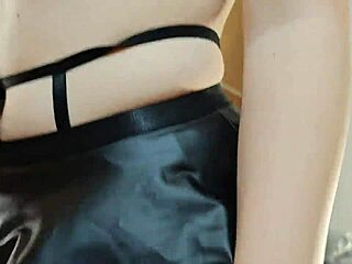 why's this skinny teen sis bending ass over for rough pov gaping fuck?