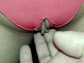 Horny lingerie stepsdaughter loves wet pussy fingering and fucking pov homemade