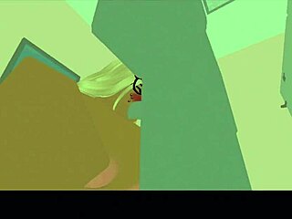 school nerd sucks cock then pussy fucked in roblox bathroom