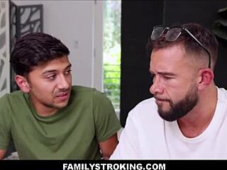 Natural Big Tits Latina Teen Stepdaughter Threesome with Stepdad and Stepbrother - Hailey Rose Will Pounder Max Fills!