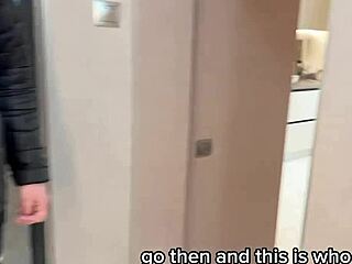 Mommy's huge tits got me hard, so she rode my cock deep in homemade Russian creampie!