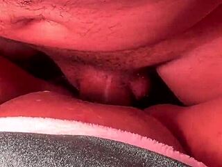 gave my bareback pussy to nerd friend as christmas gift let him creampie inside 😍🍆💦