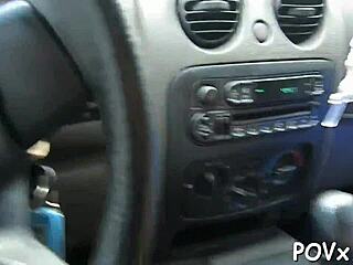 rough pov teen sucking nasty hardcore cock in nature tits out 🍆💦