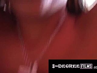 Vintage blondin rider kuk cowgirl i retro hardcore knull