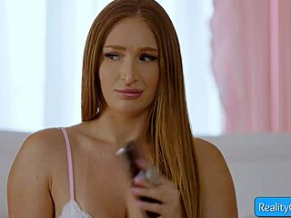 busty redhead skylar snow craves isiah's bbc boobs licked 💦😍