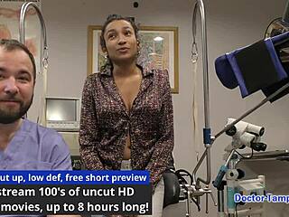 Dr Tampa's humiliating latex-gloved university entrance exam probes miss mars' big ass backstage