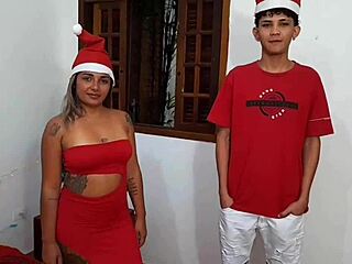 Luara Sonza Myke Brazil Christmas Doggystyle Creampie See Through Special