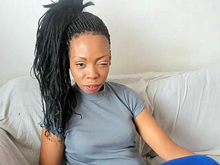 Watch this big-ass ebony milf get her ass licked hard