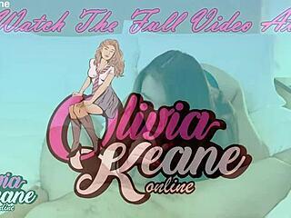 British 18+ Teen in Lingerie Stockings Deepthroats Swallows Cum from Neighbor's Cock