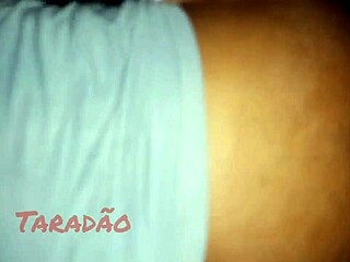 Preta safada moans loud takin' thick rola deep in her big ass!