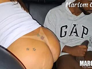 work colleague gave me ride home then made me pay with her wet pussy pounding