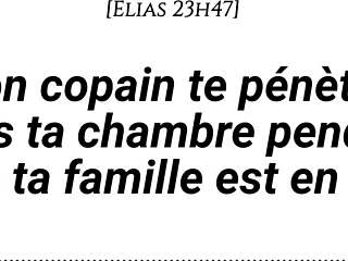 Your Boyfriend Fucks You Silently Downstairs Risky Family Moans