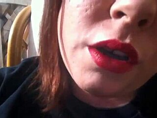 tina snua's sexy bbw drifts smoke double pumps inhales exhales nose