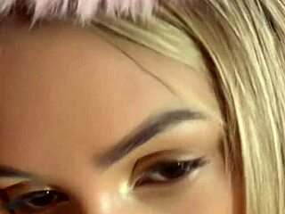 18YO Petite Blonde Latina Rides Monster Cock POV Rimjob Doggy Cumshot